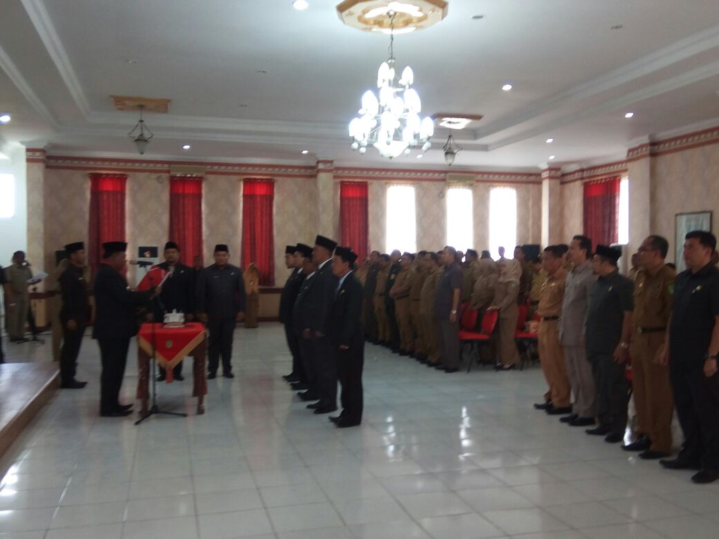 Wabup Rohil Lantik 5 Pejabat Eselon III