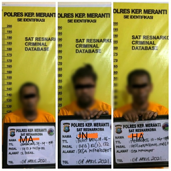 Polisi Bongkar Jaringan Pengedar Sabu