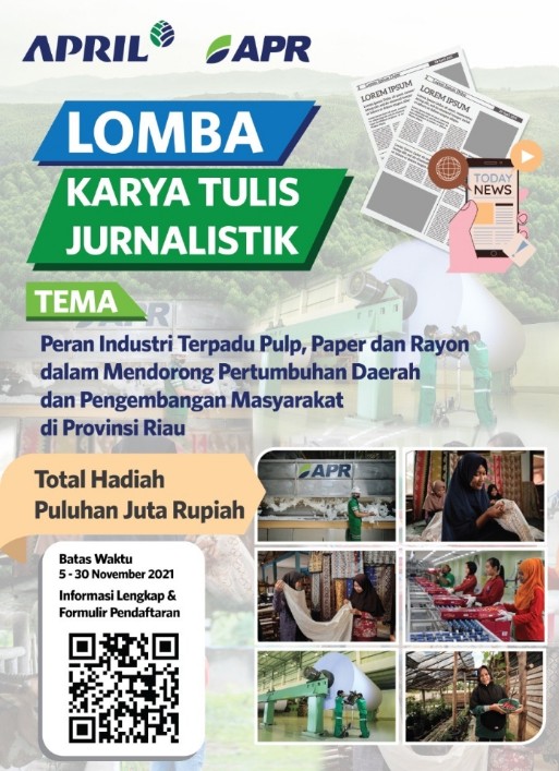 Lomba Karya Tulis PT RAPP dan PT APR untuk Jurnalis Riau
