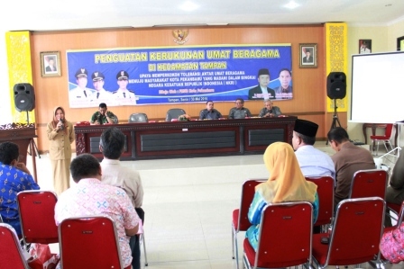 Pemko Tekankan Masyarakat Jaga Kerukunan Antar Umat Beragama