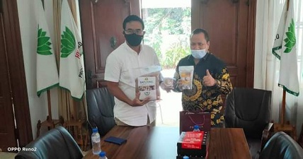 Presentasi di HKTI, Bupati Irwan Andalkan Sagu Parut Kering