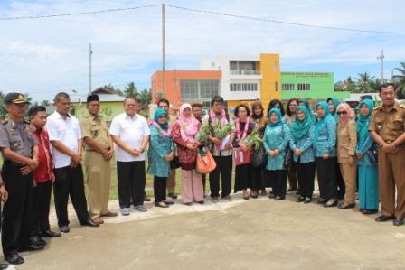  Masuk Empat Besar Nasional, Tim Kemenkes RI Kunjungi Desa Seresam Inhu