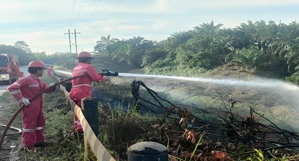 Terjun Langsung ke Lokasi, PHR Bantu Atasi Kebakaran Hutan Riau di Musim Kemarau