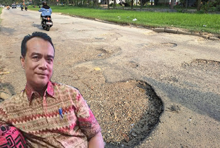 Kabid PUPR Pelalawan : Pemda Tidak Diperbolehkan Membangun, Karena Masuk Kawasan Perusahaan