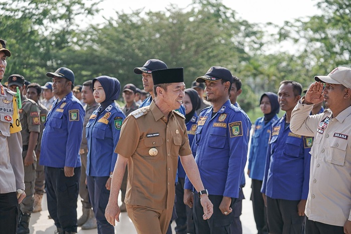 Pimpin Apel Siaga Karhutla, Bupati : Musim Kemarau Telah Mulai, Rohil Selalu Ada Karhutla