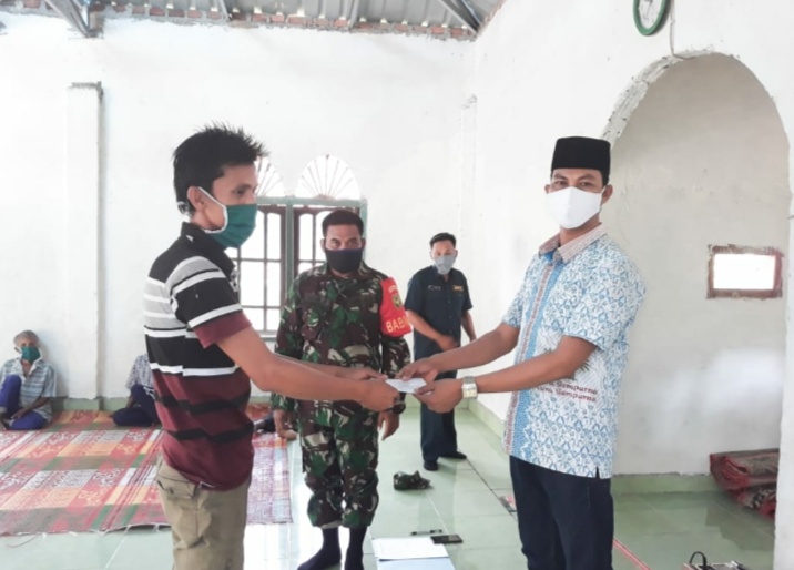 73 KK Warga Sukamana Terima BLT Dana Desa