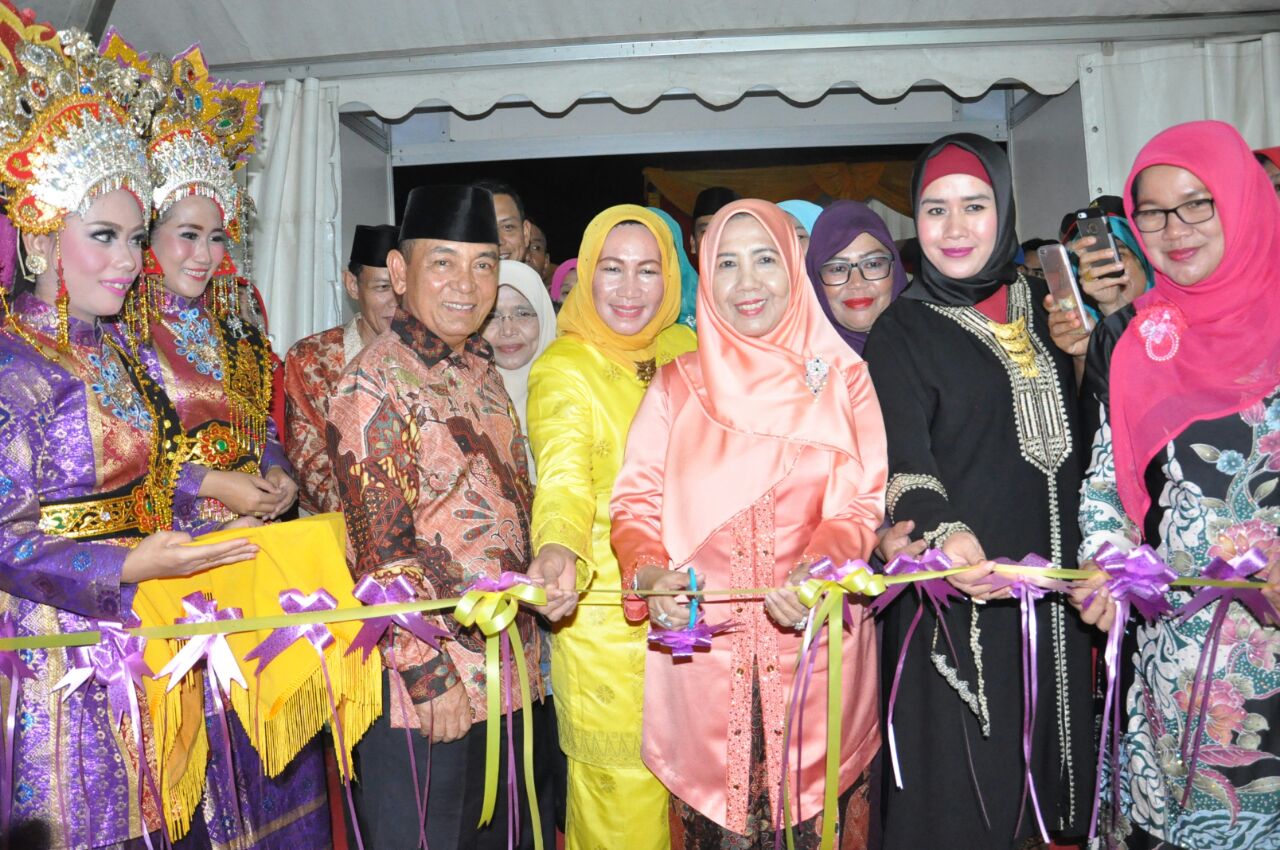 Pembukaan Pelalawan Expo 2017, Bupati Harris Harapkan Perputaran Ekonomi Masyarakat dan Hindari Beri
