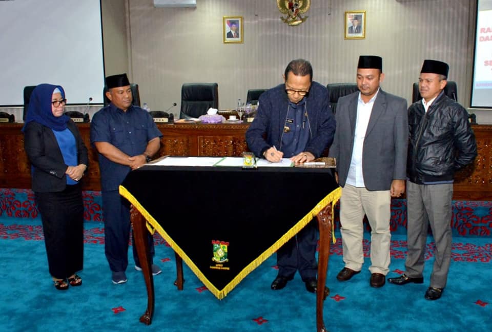 KUA PPAS APBD Kampar Tahun 2019 Sebesar Rp.2,4 Triliun