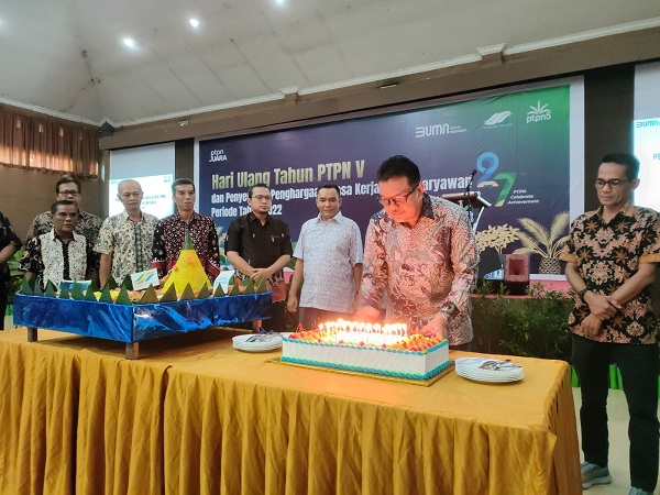  Kinerja Finansial Kembali Pecahkan Rekor Tertinggi, Kado Indah HUT PTPN V ke-27
