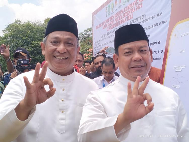 Paslon ASA Siapkan Startegi Jitu Menangkan Hati Masyarakat Rohul
