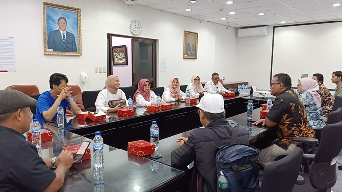 Pengurus SMSI Riau Silaturahmi ke PHR, Rinta: Kita Siap Dukung Program SMSI 