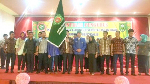Lantik IKA UIR Bengkalis, Firdaus Kembali Jelaskan Rencana Sekolahkan 1.000 Anak Riau untuk S2 dan S