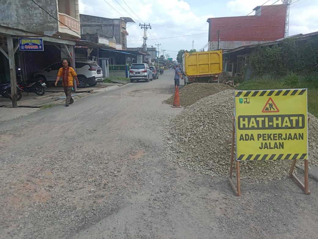 Jalan Rusak Bagansiapiapi-Sinaboi Mulai Dikerjakan