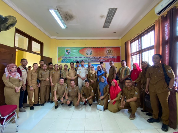 Kejari Pelalawan Sosialisasi Saber Pungli di Kecamatan Pangkalan Kuras