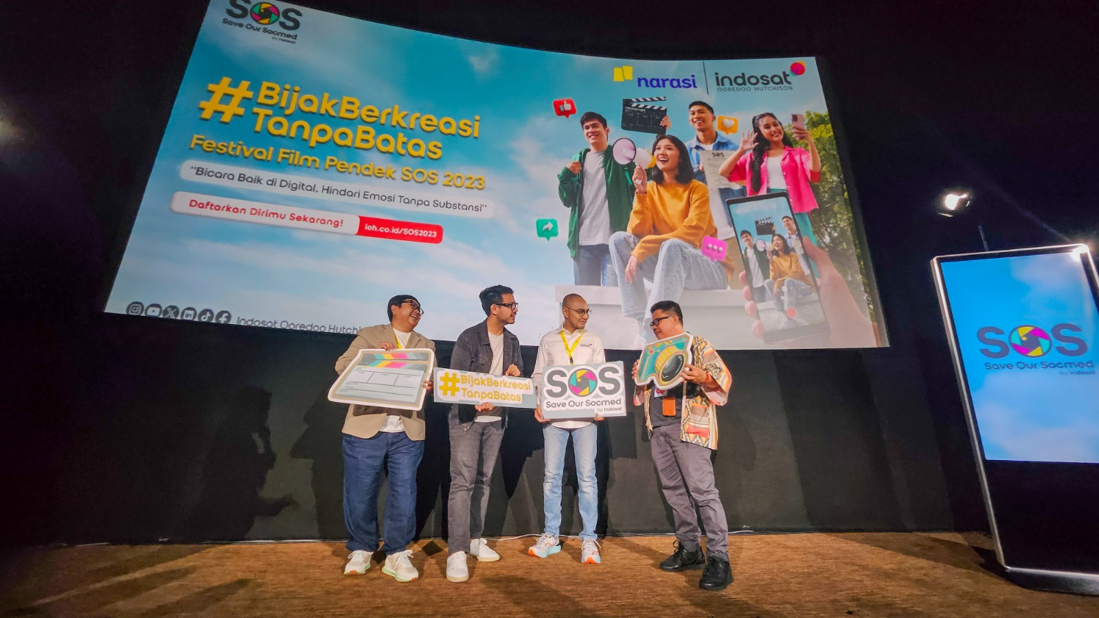 Kampanyekan Anti Hate Speech, Indosat Ooredoo Hutchison Gelar Kompetisi dan Festival Film Pendek SOS