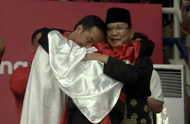 Merah Putih Pemersatu Jokowi-Prabowo