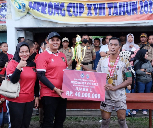 Gapura Fc Menang Juarai Mekong CUP XVII Lewat Adu Pinalti