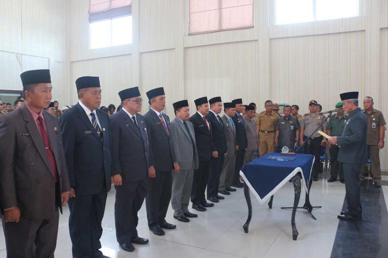 Wabup Meranti Said Hasyim lantik 11 Pejabat Eselon II