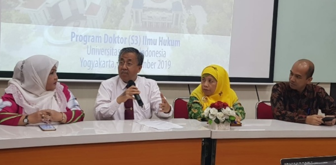 Fakultas Hukum UIR Dalami Tata Kelola  Prodi Doktor ke UII Yogya