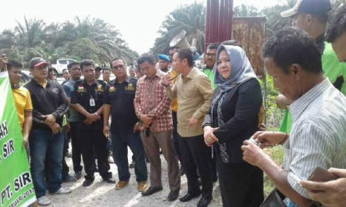 Didesak Masyarakat Tualang, PT SIR Mau Hibahkan Lahannya untuk Bangun Jalan Lintas Siak-Pekanbaru