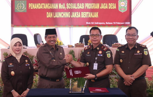 Cegah Penyimpangan Dana Desa, Pemkab Siak Gandeng Kejaksaan Gulirkan Program Jaga Desa