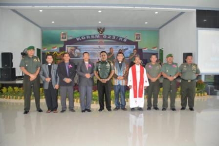 Korem 023/KS Sibolga Gelar Perayaan Paskah Bersama Masyarakat