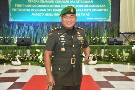 Danrem 023/KS Ajak Jajarannya Ikut Sukseskan Asian Games XVIII 2018.