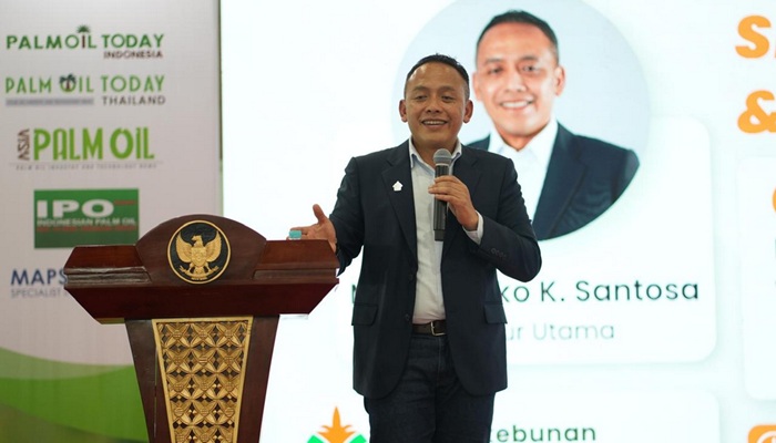Jatmiko Berbagi Kunci Transformasi PalmCo di Palmex Internasional 2025
