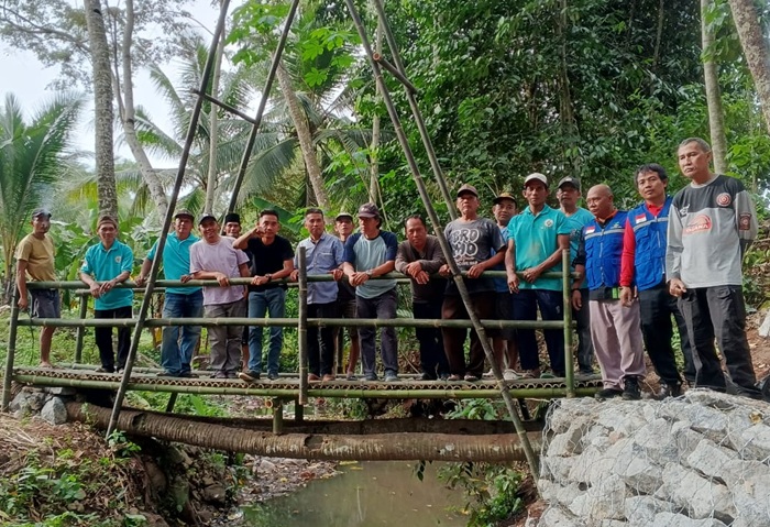 Diinisasi SMSI Pusat, Hari Ini Kemensos Kick Off HKSN 2024 di Taman Firdaus Desa Talaga Mancak