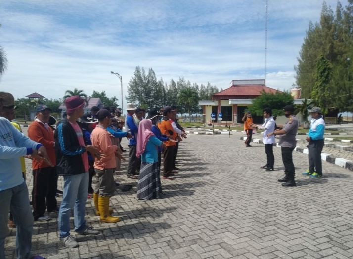 Polsek Bantan Berikan Penyuluhan Cara Hidup Sehat