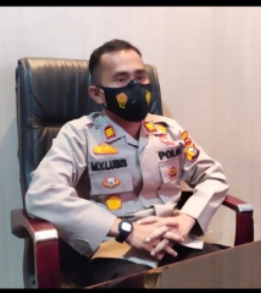 Polsek Pangkalan Kerinci Himbau Masyarakat Selalu Prokes Mematuhi 5 M
