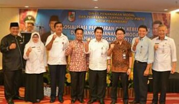 DPM PTSP Kota Pekanbaru Gelar Sosialisasi Peraturan dan Kebijakan Penanaman Modal 2017