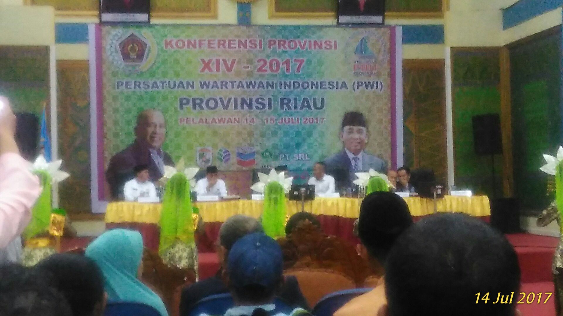 Gubernur Riau  Buka Konferprov PWI Riau XIV di Kerinci 