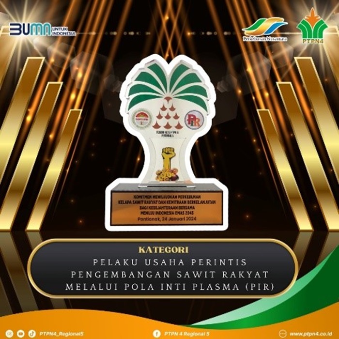 Aspekpir Apresiasi PTPN IV PalmCo Akselerasi PSR Petani Sawit
