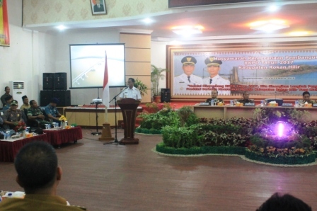 Buka Musrenbang RKPD 2017, Bupati Minta Mengusulkan Program Skala Prioritas
