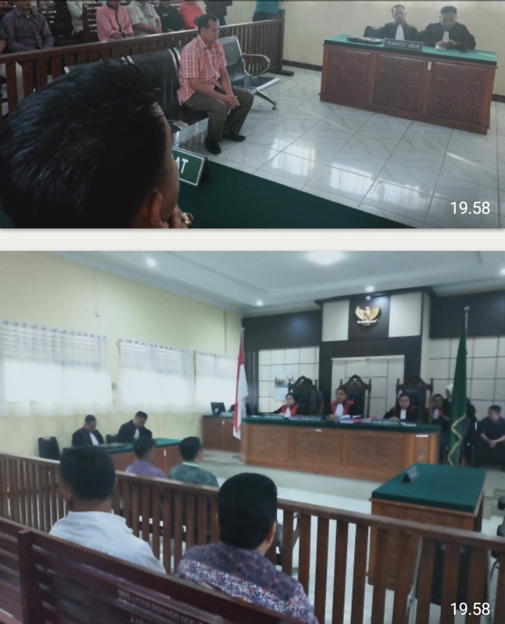 Terlibat Penggelembungan Suara, Anggota Bawaslu Inhu Di Vonis Penjara 4 Bulan.