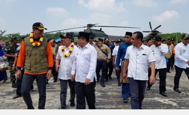 Kepala BNPB Sebut Cara Antisipasi Karlahut Meranti Menjadi Percontohan