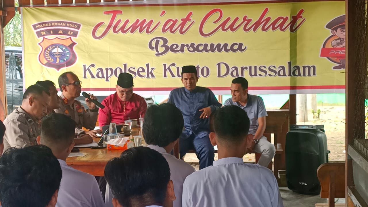 Kapolsek Kunto :  Jika Bermain-main Dengan Narkoba  Akan Ditindak Tegas
