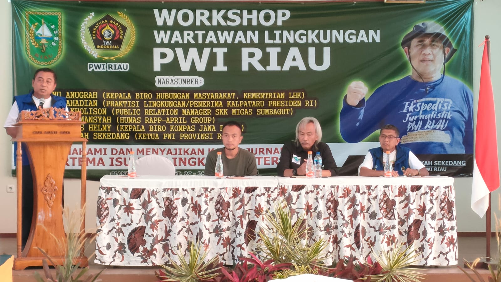 PWI Riau Gelar Workshop Wartawan Lingkungan di Jawa Barat