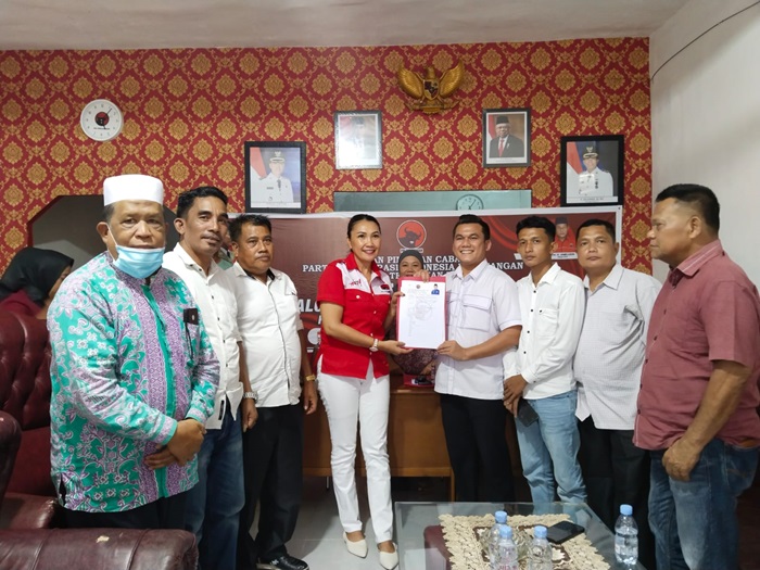 Pilkada Rohil, Maliki Daftarkan Diri Kebeberapa Partai