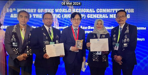 Prestasi Dunia, P3GI Ditetapkan Dalam MOWCAP UNESCO