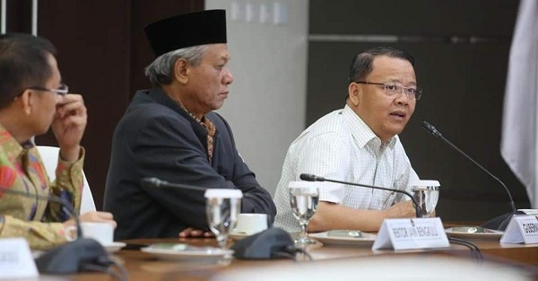 Sanjungan Menko PKM RI Muhadjir Sebut Gaya Lobi Gubernur Rohidin Hebat