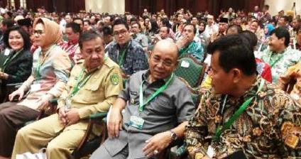 Hadiri Rakornas ADD, Bupati Harris Pesankan Kades Hati-Hati Mengelola ADD