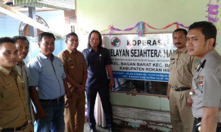 Diskop UKM Rohil Resmikan Kantor KNSM Bagan Barat