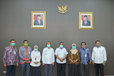Gubri Terima Bantuan CSR Bank Riau Berupa APD Guna Pencegahan Virus Corona