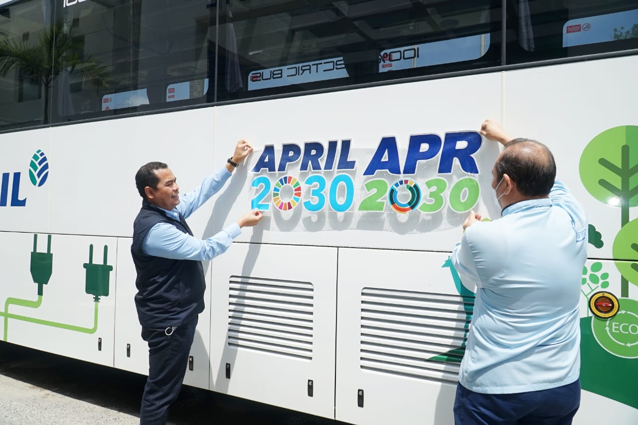 Menuju Nol Emisi, RAPP Tambah Armada  4 Bus Listrik