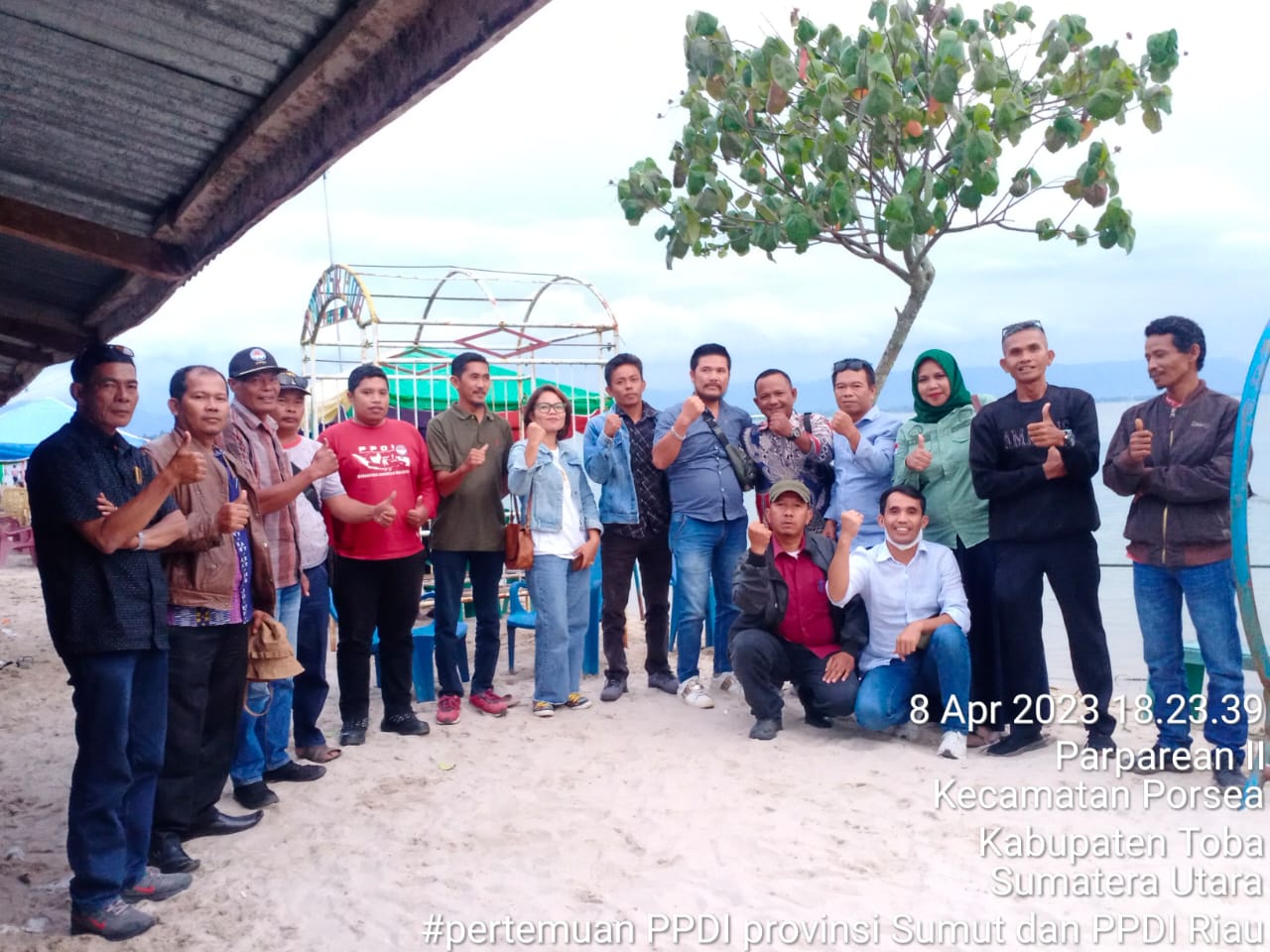 Ketua PPDI Riau dan Sumut Bahas Nasib Perangkat Desa