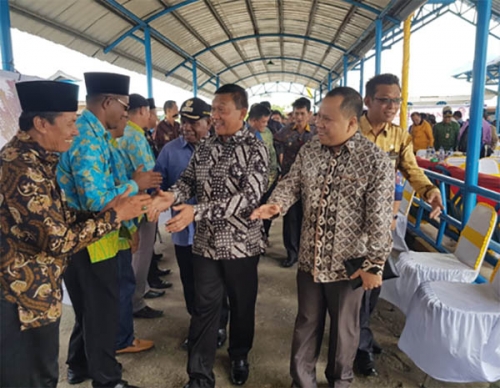 Sharing Pengembangan Sagu, Gubernur Papua Silaturahmi ke Meranti