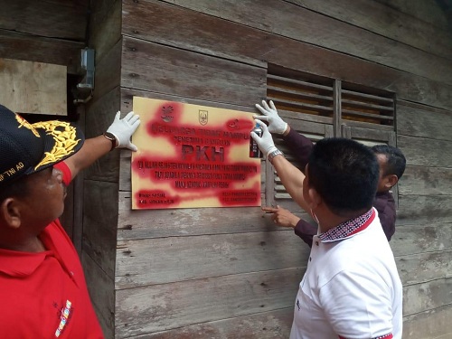 Warga Bangko Lestari Rohil Mundur Dari  PKH Karena Tak Ingin Ditandai Rumahnya