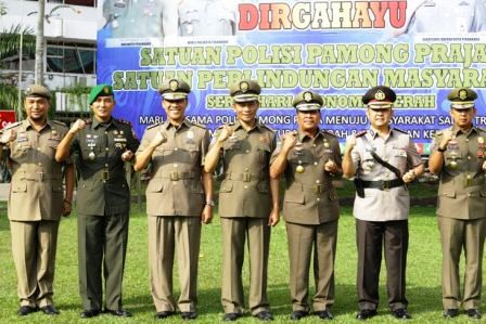  Peringati Hari Linmas, Wawako: Displinkan Diri Sebelum Mendisplinkan Orang 